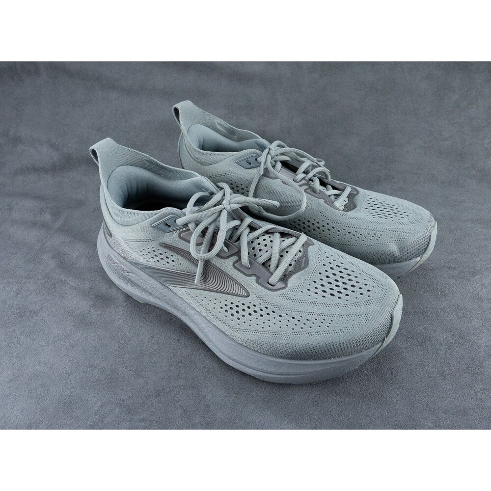 Brooks Glycerin 23 Running Shoes Mens 10.5 4E Gray DNA Tuned Sneaker 1104764E096